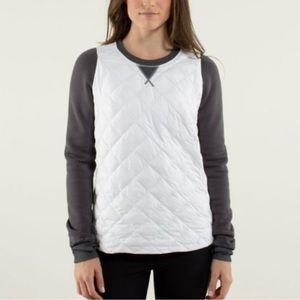 Lululemon Fluff off feather down filled crewneck